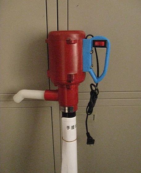 150W油泵 手提式电动抽油泵 电动油桶泵 电动抽液泵 电动插桶泵