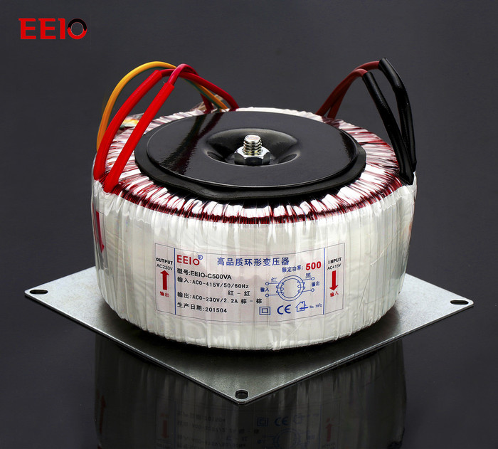 圣元 EEIO-500VA  中山厂家供应环形变压器 电源变压器  隔离变压器 定制 生产 设计