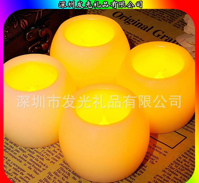 出口品质led发光蜡烛 欧美标准蜡烛灯 石蜡蜡烛新奇特礼品