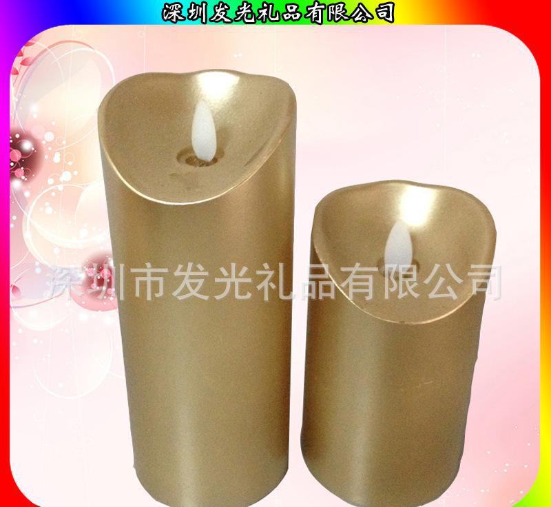 石蜡闪光蜡烛 真电子蜡烛灯 LED电子发光蜡烛 货源直销