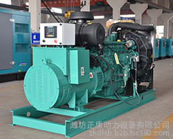 进口沃尔沃200kw柴油发电机组 大型全自动化380v发电机 办公楼备用机组