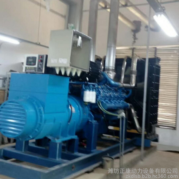 潍柴博杜安600kw千瓦柴油发电机组 12M26系列 大型螺母机冷镦机专用发电机