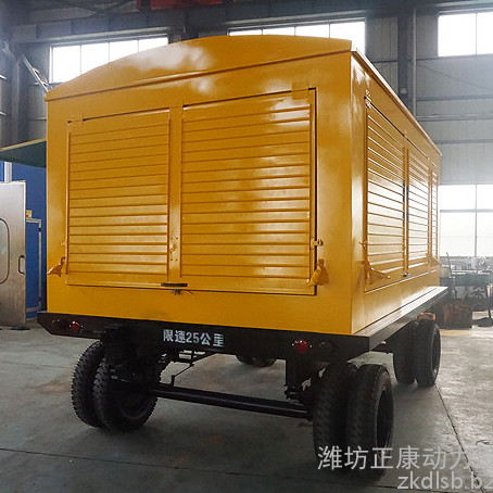 450kw千瓦上海申动柴油发电机组 大型三相380v纯铜发电机 工程备用移动拖车电站 移动发电机组