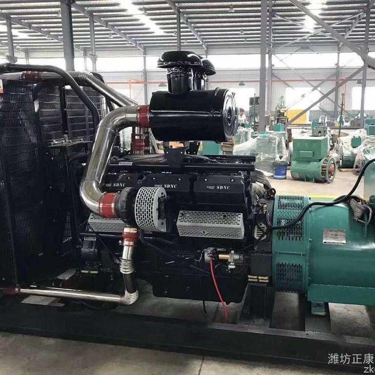 500kw上海申动柴油发电机组 四保护全铜无刷大型发电机三相380v