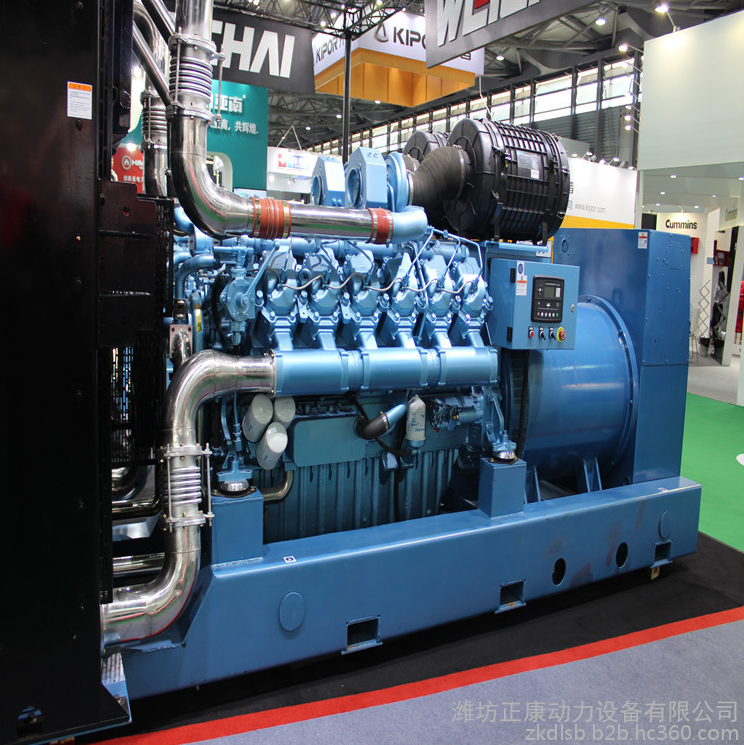 潍柴博杜安600千瓦柴油发电机组 正宗法国技术 配12M26柴油机