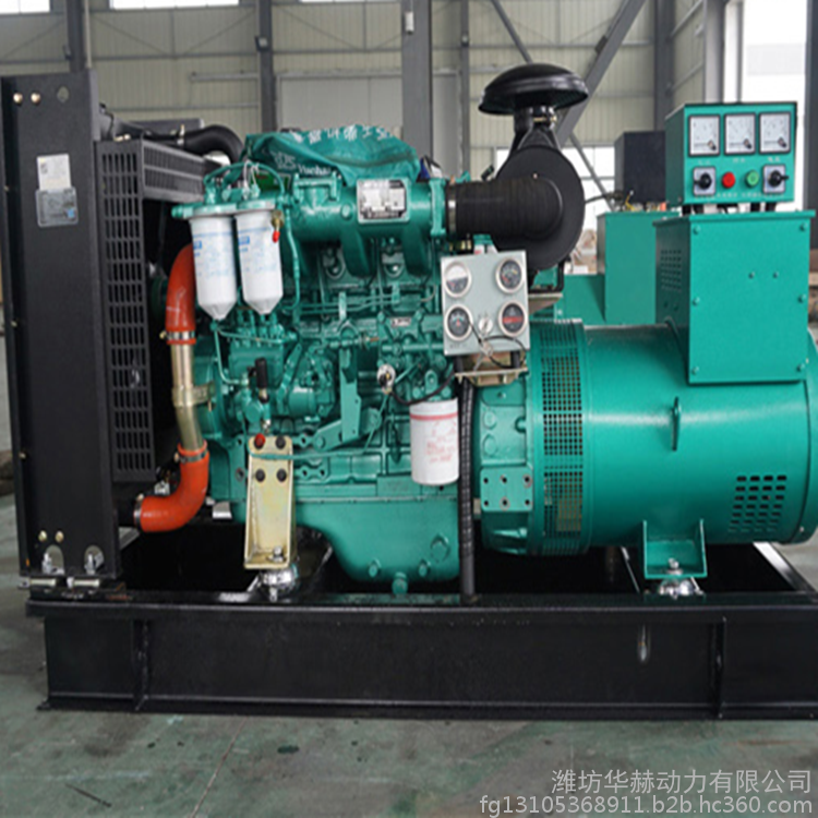 广西玉柴 50kw小型柴油发电机组 纯铜发电机 野外施工可用