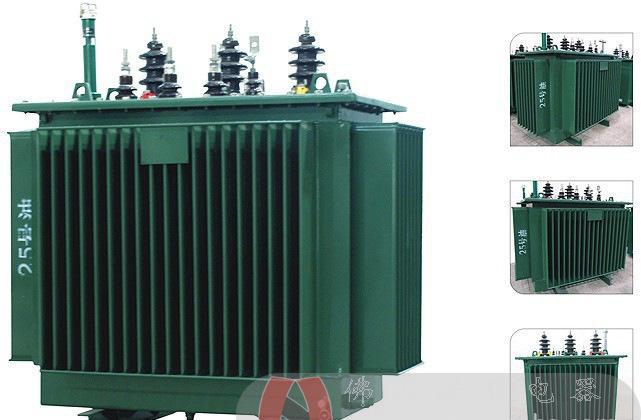 加工非晶合金油浸式配电变压器SH15-M型电力变压器节能型