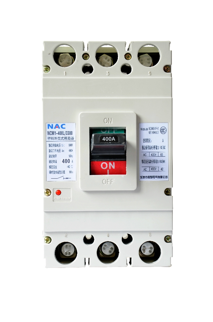 促销塑壳式断路器NCM1-400L/3300低压电器