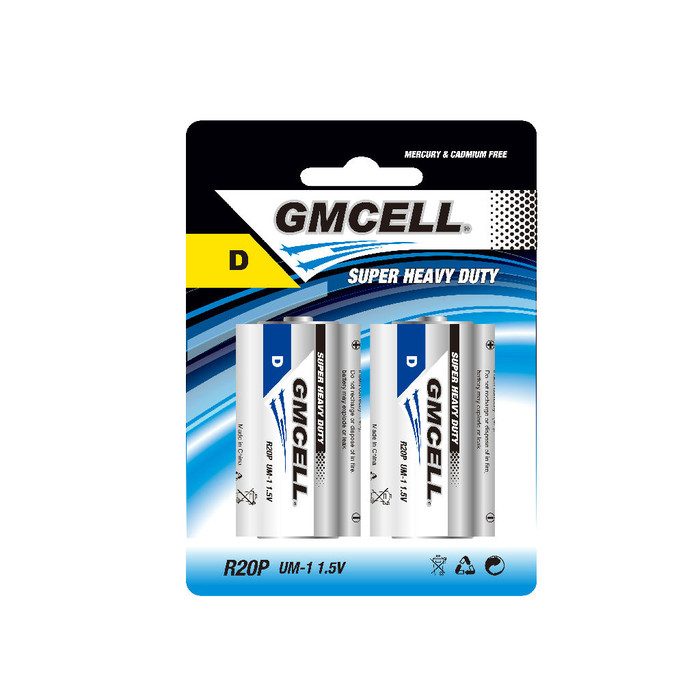 GMCELL 干电池 环保电池 高功率电池 一号电池  R20P 深圳电池生产厂家 1号电池