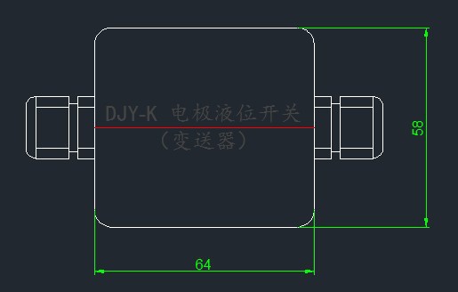 电极液位开关变送器外形尺寸