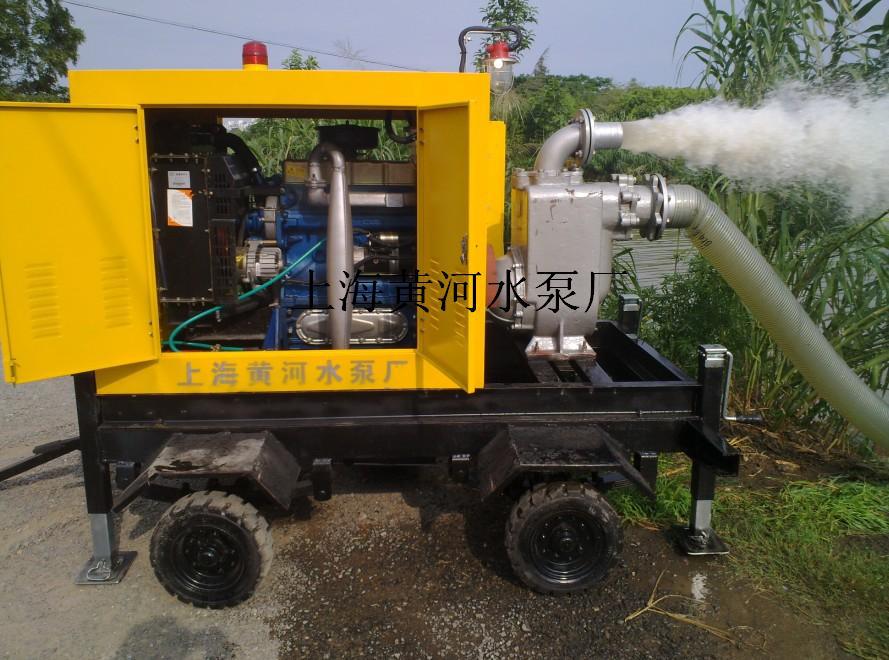 柴油机水泵 柴油机自吸泵 移动泵车灌溉泵 柴油机农用泵KDZY100-80-80