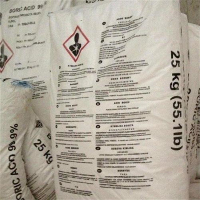 现货供应俄罗斯硼酸 工业级国标99%含量印染助剂  硼酸