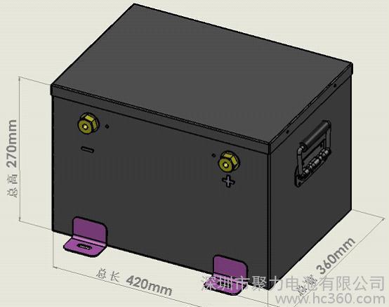 聚力 UPS电源 48V300AH 储能电池