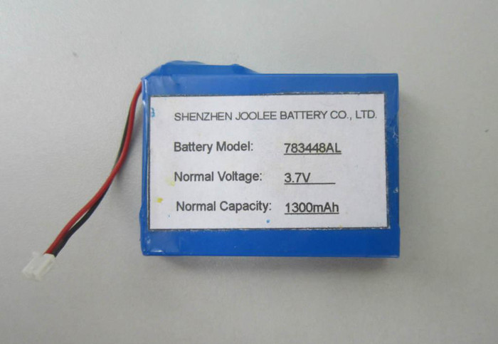 锂电池783448/1300mAh铝壳 遥控玩具车电池 投影仪电池