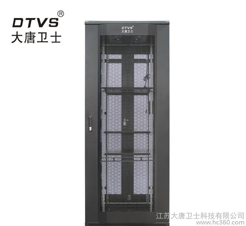【大唐卫士】T1-8042 豪华版服务器机柜  42U机柜 2米机柜 带线槽 机柜厂家  报价