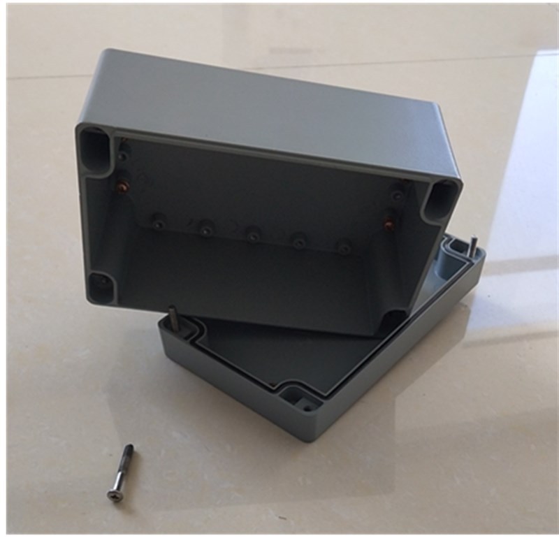 洛麦尔户外防水铸铝盒160*100*80过线盒防爆配电箱IP66室外分线端子盒