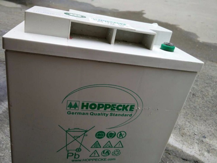 HOPPECKE蓄电池 电动升降机蓄电池 6TB220 电动清扫车蓄电池 6V220AH 升降平台电池