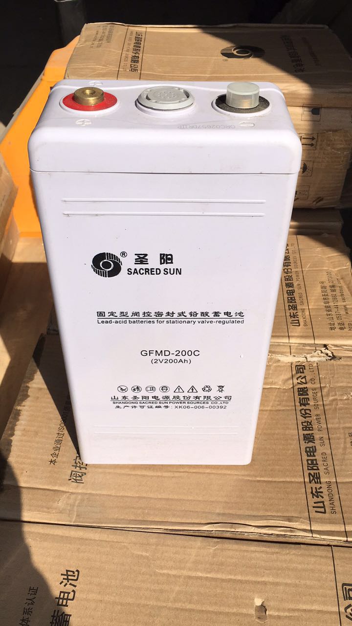 圣阳蓄电池GFMD-200C 圣阳蓄电池2V200AH 直流屏专用蓄电池 圣阳蓄电池厂家示例图3