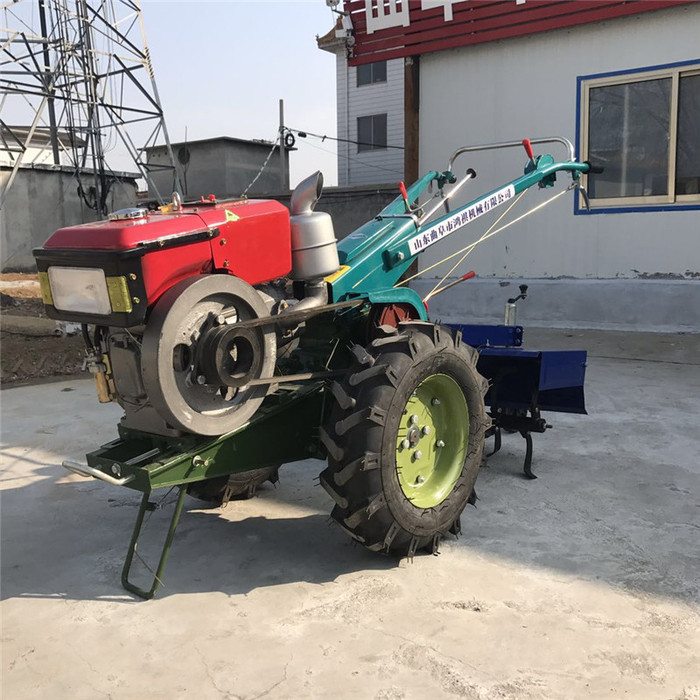湘西州电启动旋耕机 柴油手扶拖拉机 小型柴油旋耕机