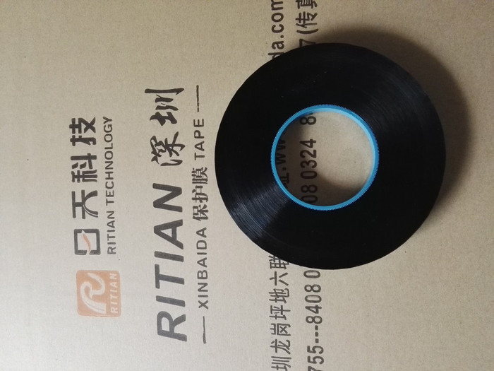 动力电池激光打码专用胶带，动力电池表面条码胶带，用于打印标签的黑色专用胶带