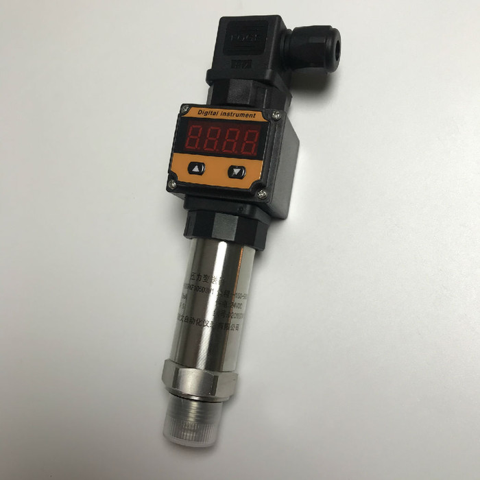 专业厂家供应 小巧型数显压力传感器 4-20mA 数显压力变送器 水压油压气压压力变送器 定制型