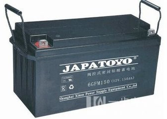 东洋JAPATOYO蓄电池 6GFM150/12V150AH 阀控式密封蓄电池 UPS不间断电源太阳能风力发电储备电源