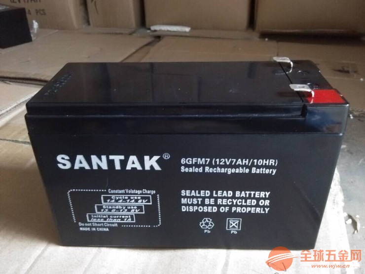 山特SANTAK蓄电池6GFM120/12V120AH 铅酸免维护蓄电池 UPS/EPS应急电源 太阳能储备照片蓄电池