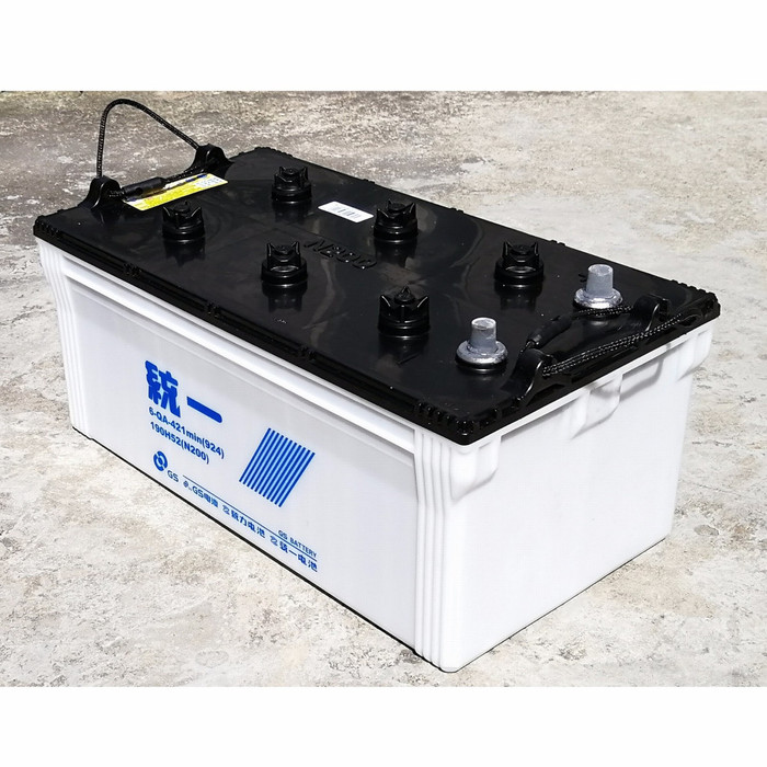 统一190H52（N200） 蓄电池 6-QA-421发电机蓄电池 圆柱蓄电池 加液型蓄电池