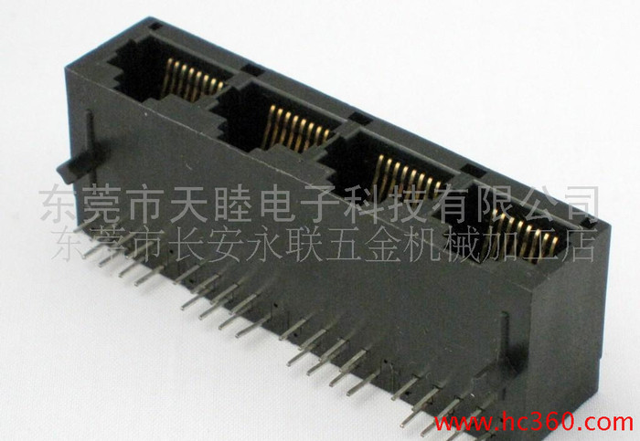 带滤波器RJ45插座 4 PORT