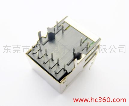 自产自销定制RJ45带变压器插座 千兆滤波器 PCB插座