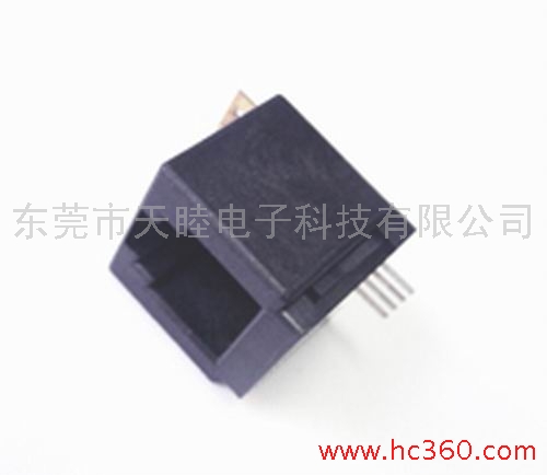 供应生产专业SMT贴片式插座连接器 贴片式RJ11插座