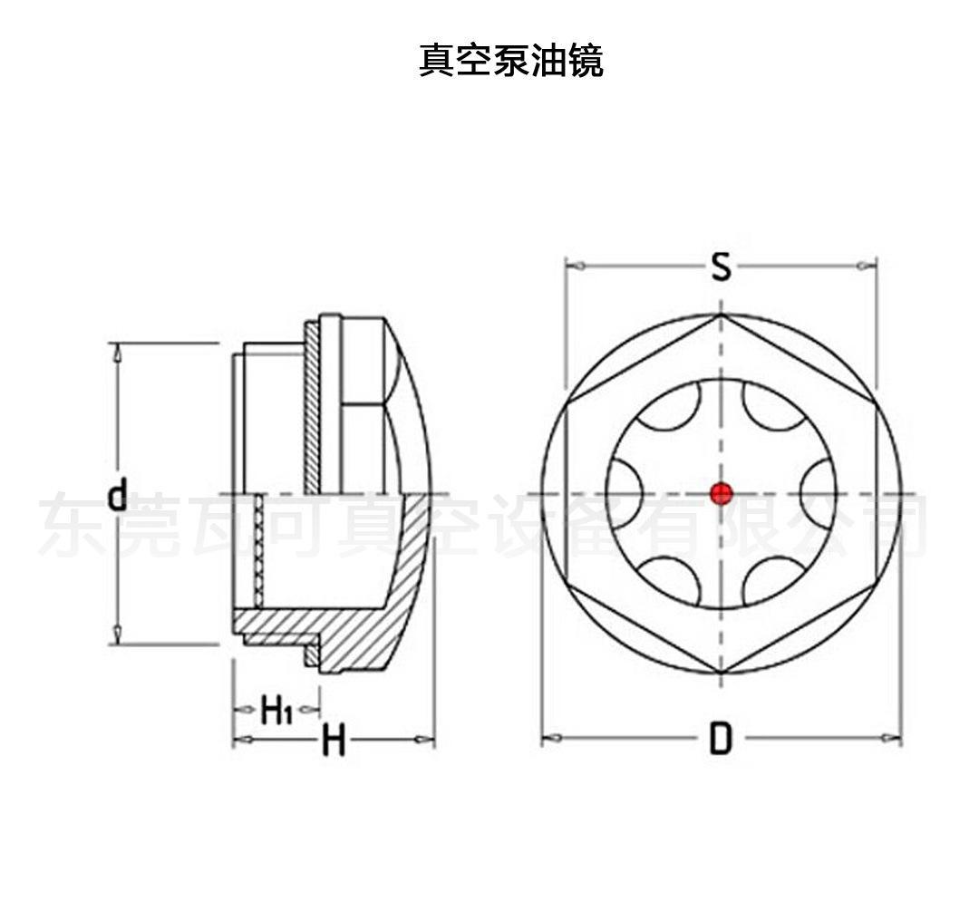 SV300B 630B 750B莱宝真空泵油镜 SV1200