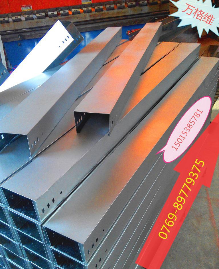 万格维生产直销热镀锌槽式布线电缆桥架线槽120*100