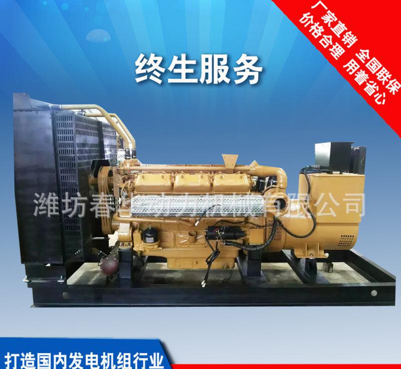 厂价直销潍柴斯太尔系列300KW潍坊柴油发电机组 纯铜无刷