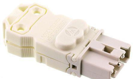 德国威琅wieland Gesis 系列 白色 3 极 插头 功率, 电缆安装