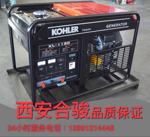 陕西西安 美国科勒KL-1130汽油发电机 12KW汽油发电机组 电启动