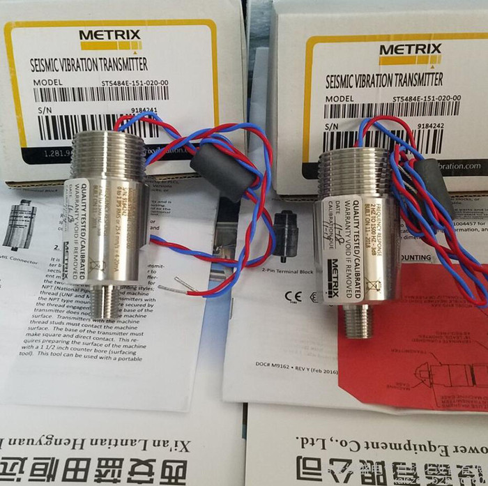 METRIX振动变送器ST5484E出售、ST5484E-121-432-00机壳振动变送器ST5484E-M1068