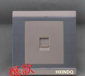 墙壁插座,电话墙壁插座,拉丝墙壁插座,电话插座,系列电话插座,厂硷