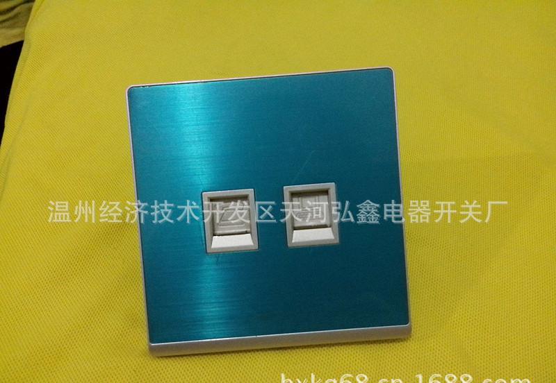 墙壁插座,拉丝墙壁插座,电脑墙壁插座,电脑插座,拉丝插座,【销量古
