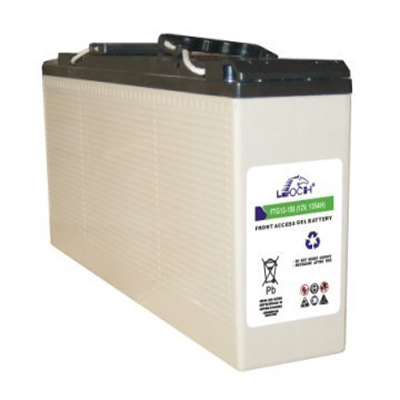 理士蓄电池FT12-90A狭长型12V90AH电池价格LEOC理士电池报价-通讯-机房-船舶直流屏UPS用电池