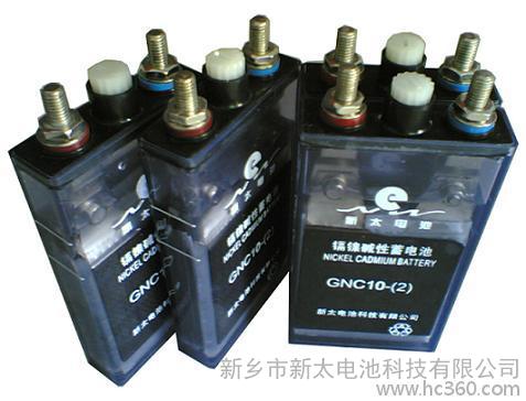 供应电池GNC10电力镉镍电池