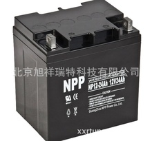 耐普蓄电池NP-12-24,容量12V24AHups免维护蓄电池