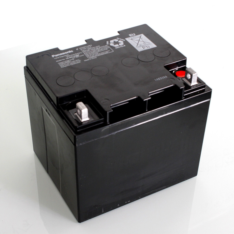 松下蓄电池12V38AH电瓶铅酸免维护电池 LC-XC1238 储能电池 免维护蓄电池