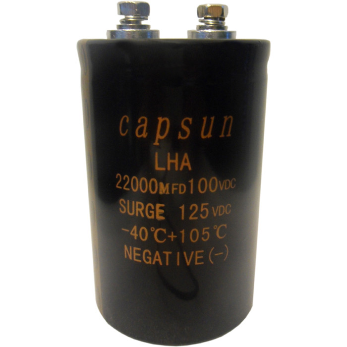 青佺电子高频电解电容100V22000UF 适用于高压配电柜电解电容