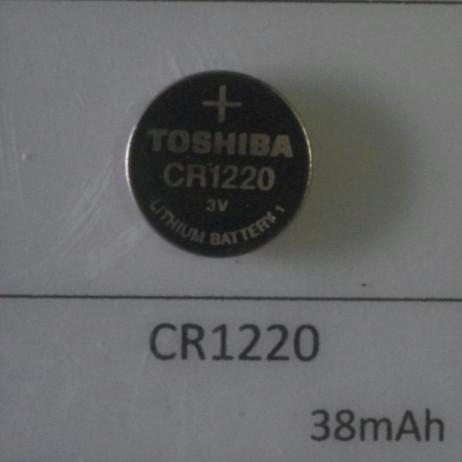 Toshiba/东芝    原装      纽扣电池     CR1220 进口电容