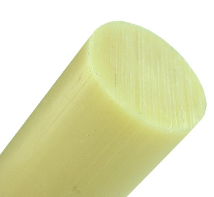 直销米黄色圆形尼龙板 棒管 绝缘材料塑胶板 现货 定制