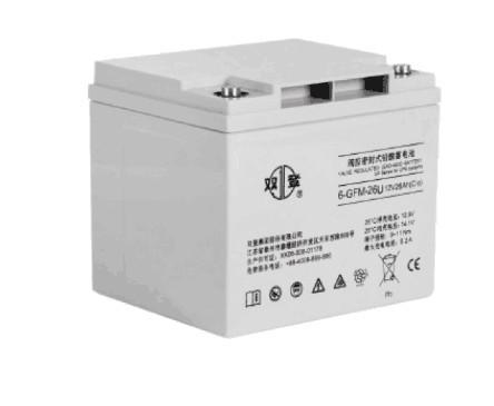 双登蓄电池6-GFM-26 12V26AH免维护蓄电池 UPS电源/EPS电源/通信电源 环保监测设备专用铅酸电池