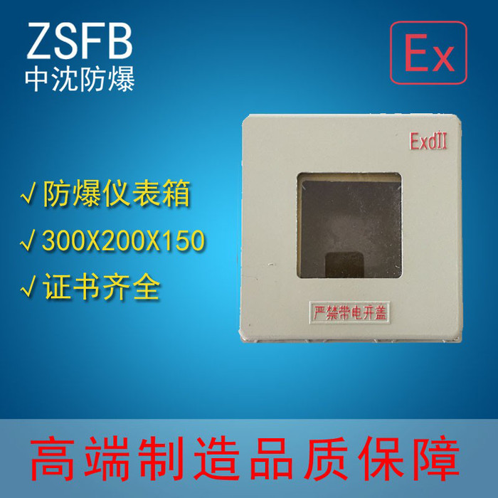 中沈防爆BXM 防爆仪表箱300x200x150防爆控制箱防爆动力配电箱增安型