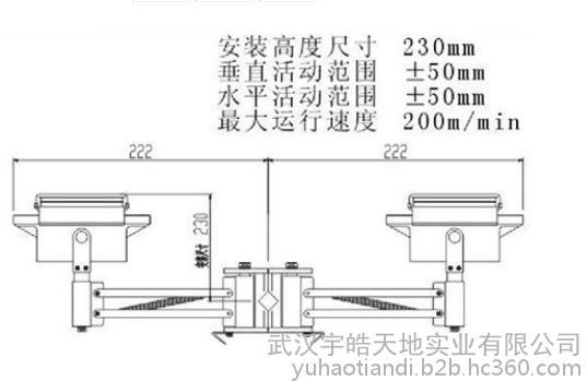 其他配电输电设备 武汉供应2*250A重型集电器
