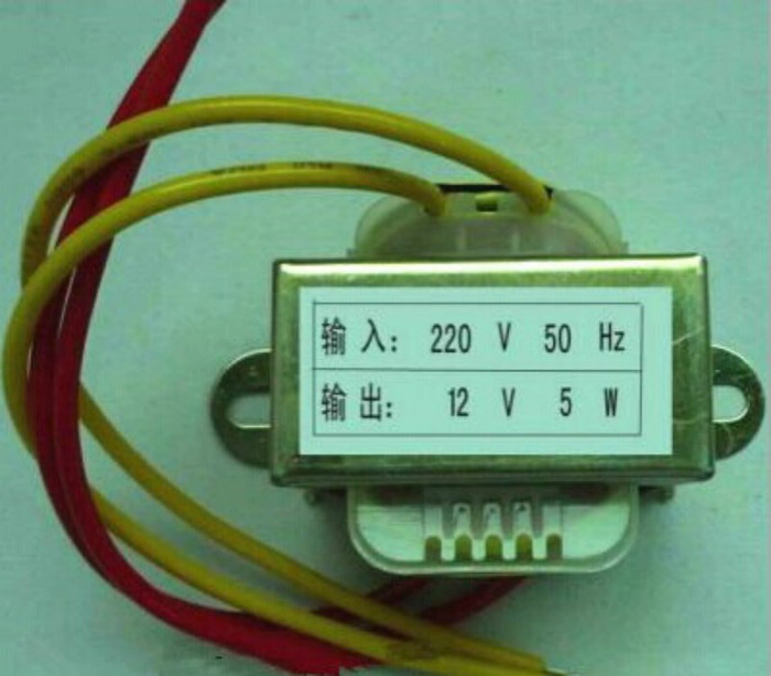 东方电源变压器EI41调压变压器  220V转12V低频变压器  5W变压器功率可定做